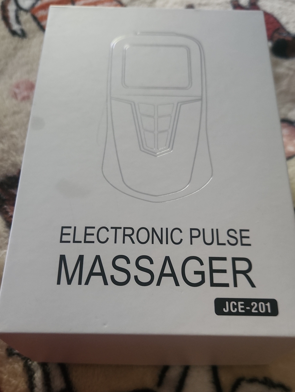 Electronic Pulse Massager JCE-201 - White